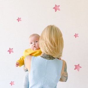 Pegatinas luminosas de Luna y estrellas para pared, adhesivos fluorescentes  de ciervo que brillan en la oscuridad para dormitorio de niños, sala de  estar, decoración del hogar, calcomanía de pared