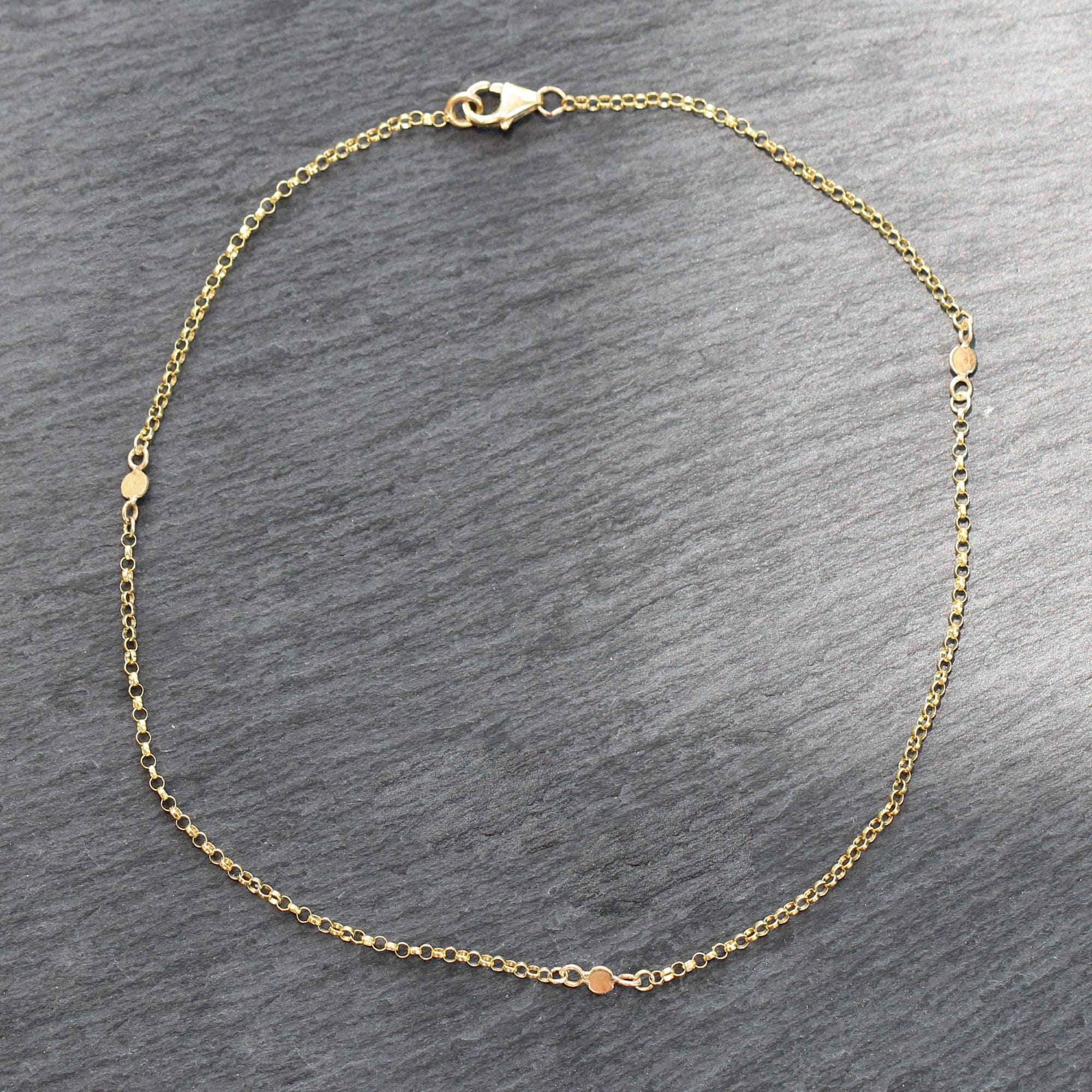 14Kゴールド アンクレット リンクチェーン 71EzPn7zPtL._AC_UY350_.jpg