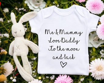 Me & Mummy/Daddy love to the moon and back (perfect gift for parents)