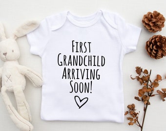 First grandchild arriving soon (perfect gift for grandparents)