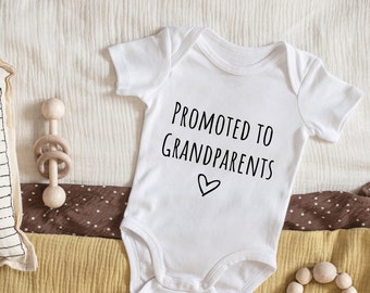 Personalised baby grow promoted to godparents (perfect gift)