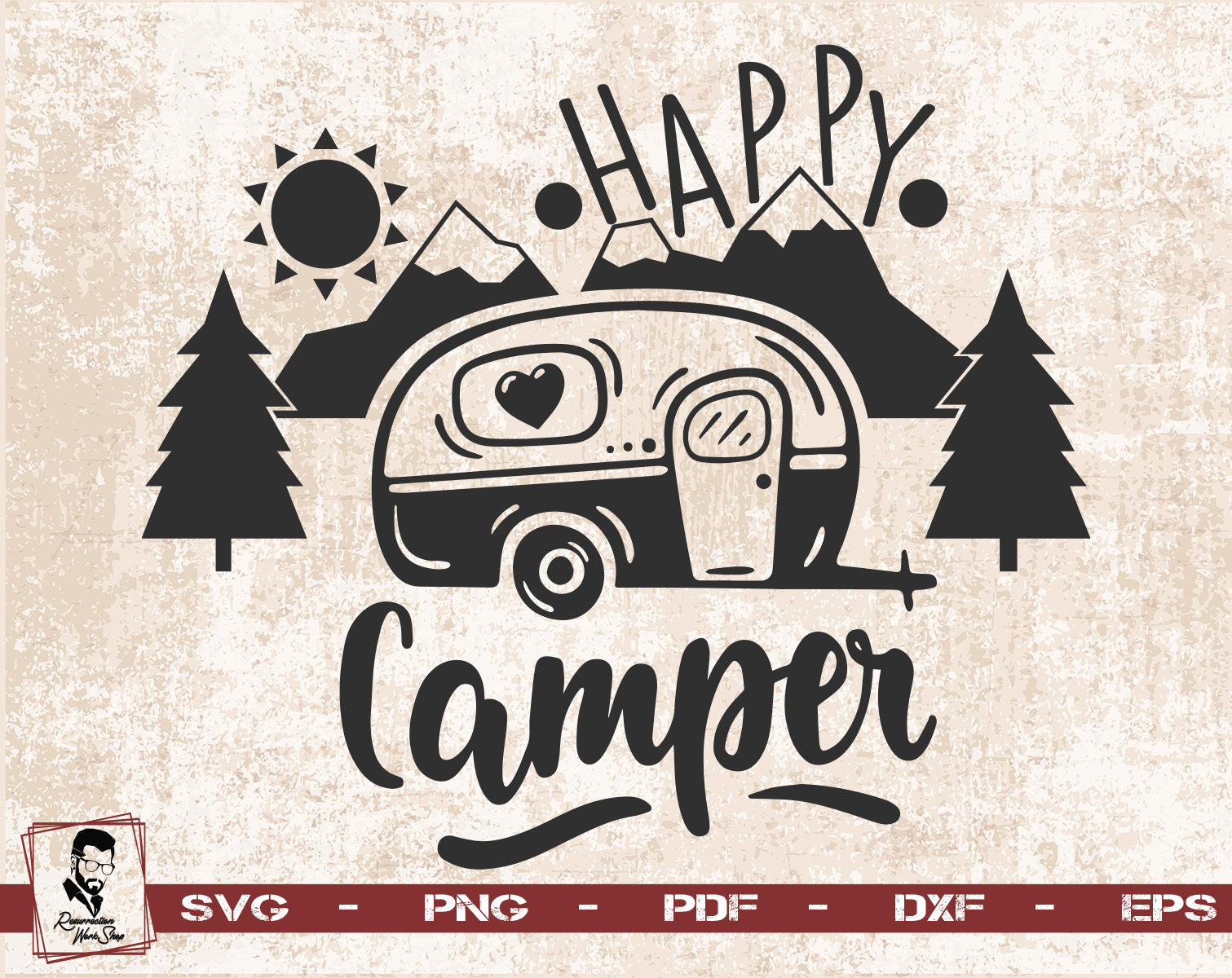 Camping SVG