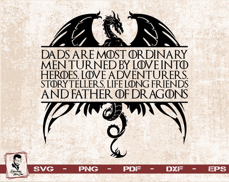 Download Fathers Day Monogram Svg Files For Cricut Funny Fathers Day Shirt Png Pdf Eps Dxf Fathers Day Svg Father S Day Decor Father Of Dragons Clip Art Art Collectibles