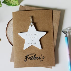 Biglietto personalizzato per la festa del papà con un regalo ricordo, Biglietto per la prima festa del papà, Biglietto per la festa del papà dal pancione, Regalo per la festa del papà dal bambino