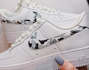 Gray Camo Print