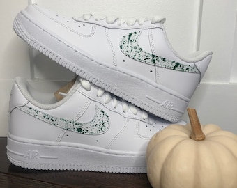 Splatter Paint Air Force Ones