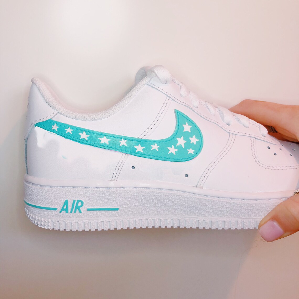 star studded air force ones