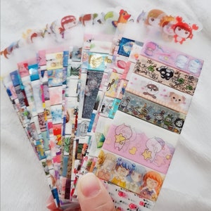 Random Washi Samples Card freebies With Every Purchase - Etsy