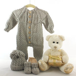 Hand Knitted Baby Set - Strollin' Along