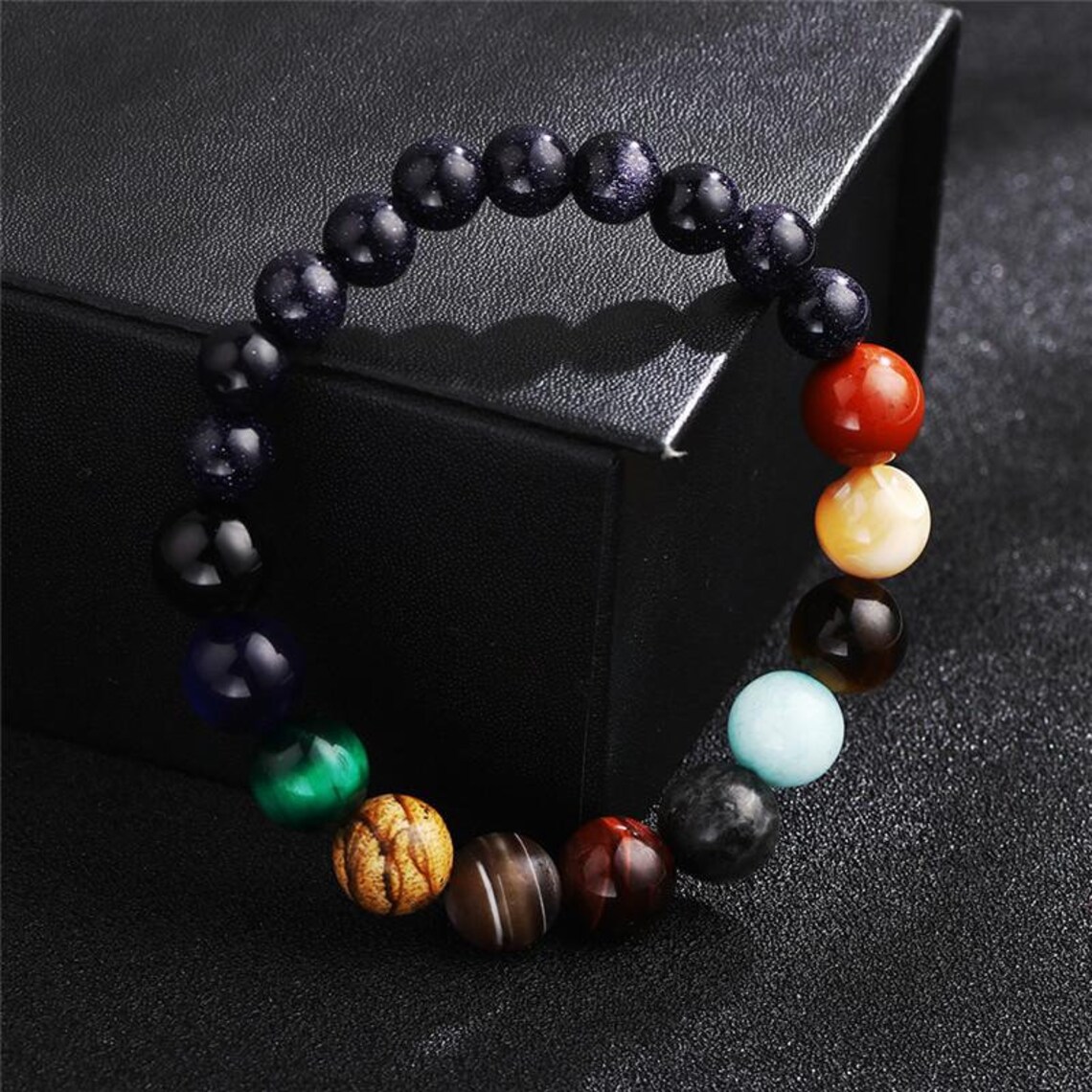 Solar System Bracelet Universe Galaxy The Eight Planets | Etsy