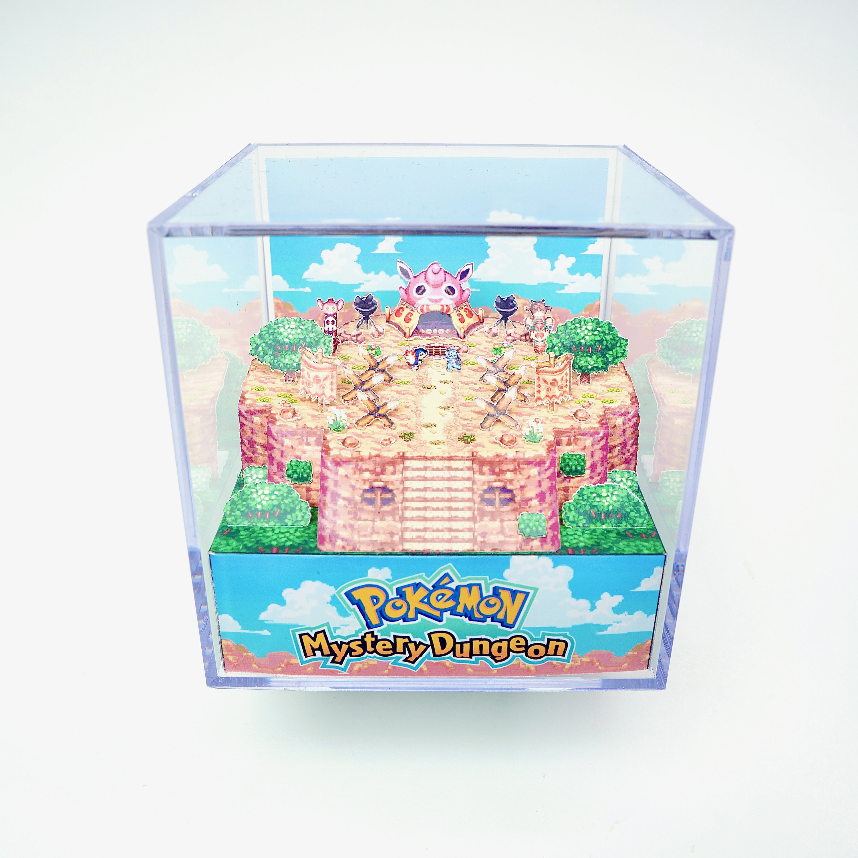 ポケモン不思議のダンジョン ウィグリータフ ギルド ジオラマ キューブ 