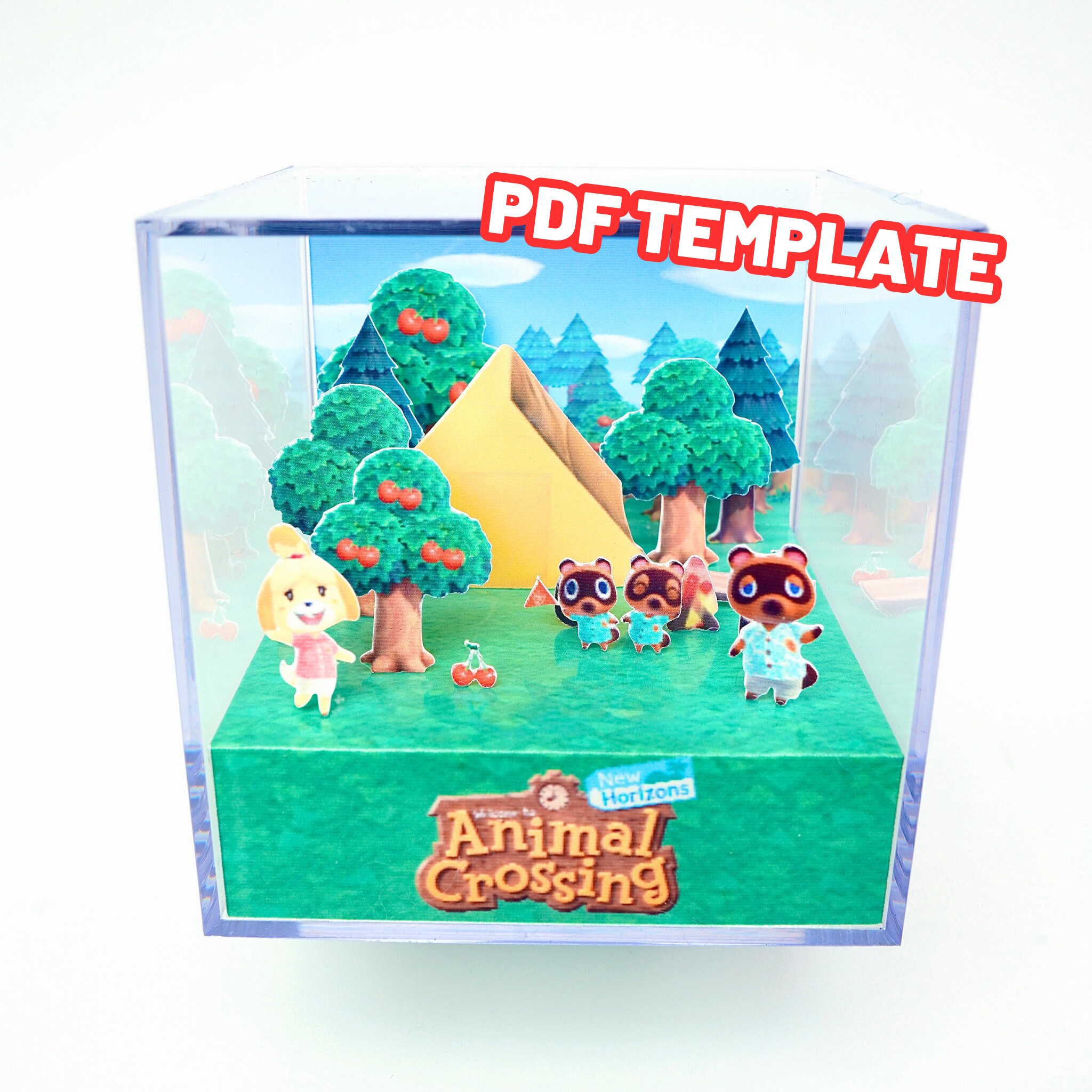 Animal crossing cube sale amiibo