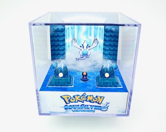 ポケモン ルギア ソウルシルバー - DIY ジオラマ キューブ
