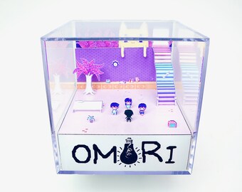 ダンボール箱付 OMORI フィギュアコレクション 全種セット 夢ver. BRAND NEW Omori figure blind box! FULL Vinyl Figure Box Official