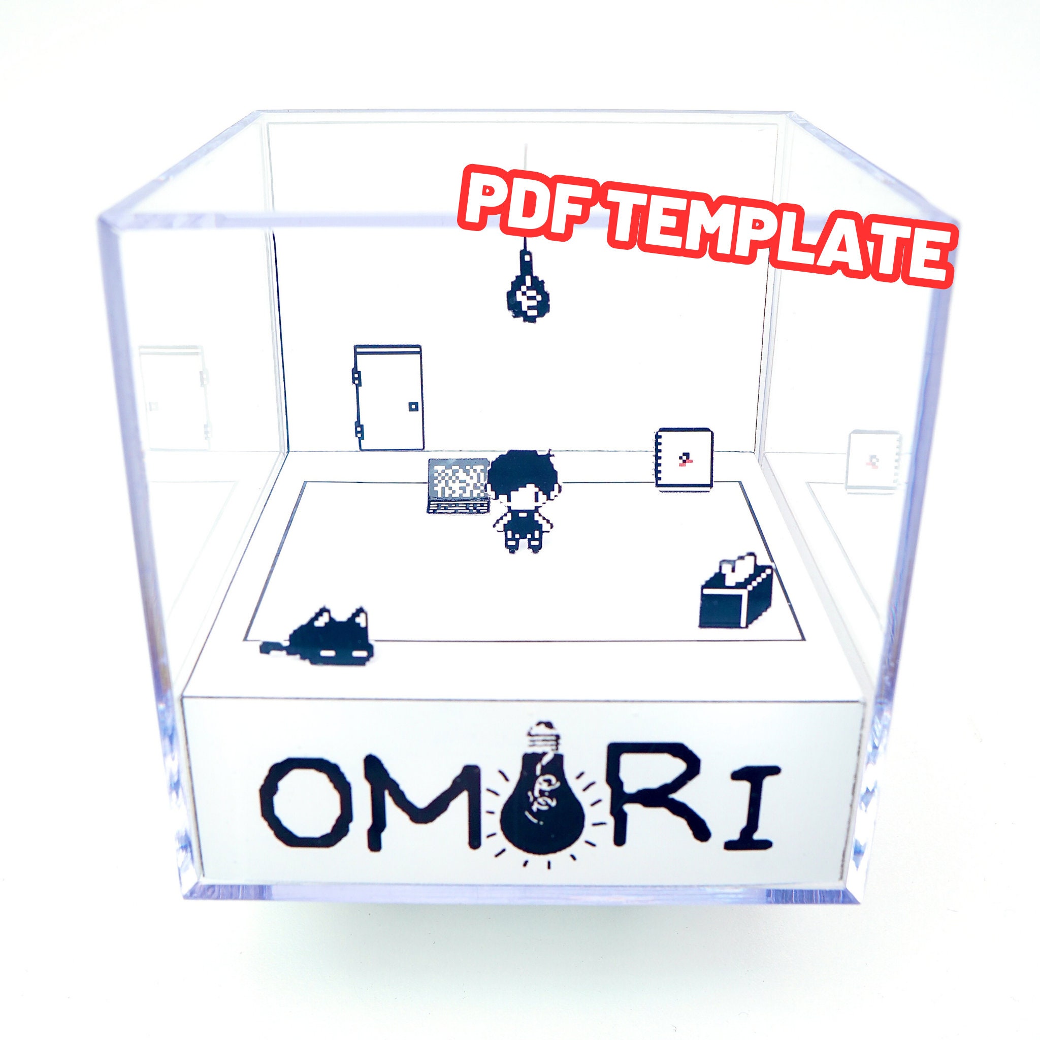 Digital PDF OMORI Paper Puppet 