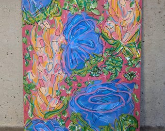 Flower painting