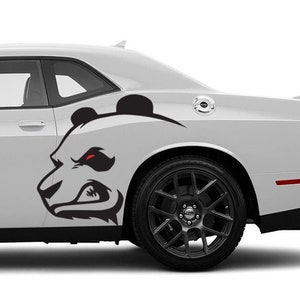 Angry Panda Decals Fits Dodge Challenger sxt rt gt srt scatpack
