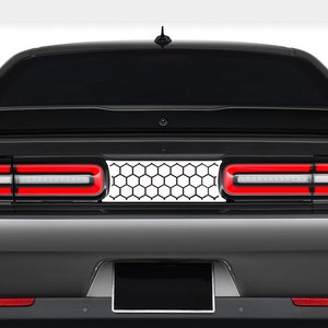 Solid Honeycomb Taillight Divider Decal Fits Dodge Challenger sxt gt rt srt scatpack