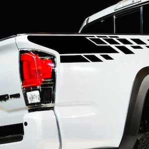 Modern Bed Stripe Vinyl Decals Fits 3rd Gen Toyota Tacoma