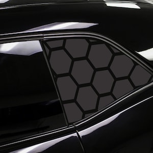 Third Window Honeycomb Decals Fits Dodge Challenger sxt gt rt srt scatpack