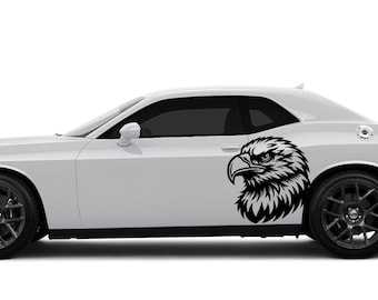 American Eagle Side Vinyl Decals Fits Dodge Challenger sxt rt gt srt scatpack