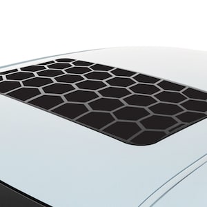 Honeycomb Sunroof Vinyl Decal Fits Dodge Challenger sxt rt gt srt scatpack