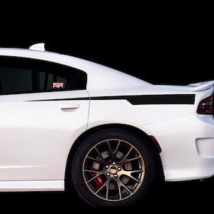Quarter Panel Razor Stripes Decals Fits Dodge Charger sxt rt gt srt scatpack