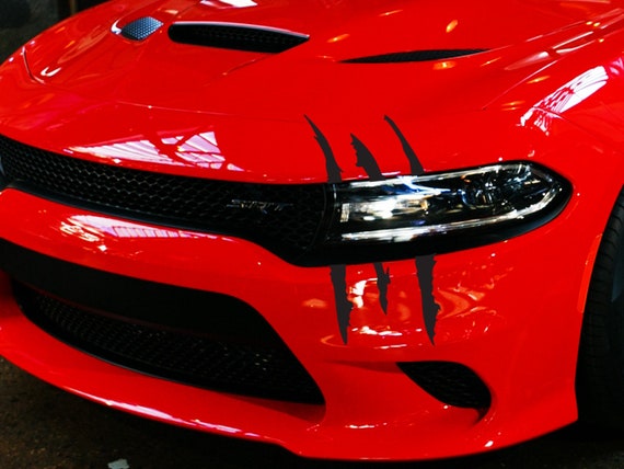 Dodge charger claw decal deals