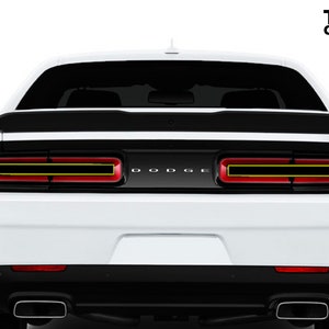 Taillight Smoke Tint Decal Overlay Fits Dodge Challenger sxt rt gt srt scatpack