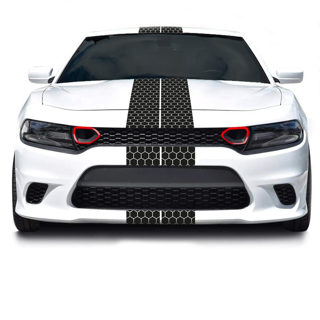 Honeycomb Racing Stripes Stripes Fits Dodge Charger Sxt Rt Gt - Etsy