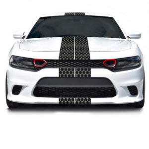 Honeycomb Racing Stripes Stripes Fits Dodge Charger sxt rt gt