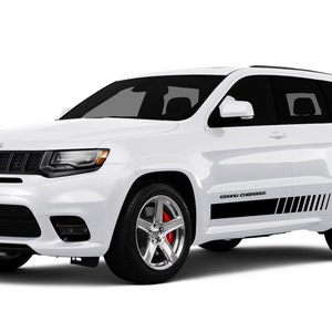Gradient Rocker Panel Stripes Fits Jeep Grand Cherokee