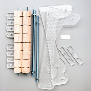 Whether you're new to beading or a pro, this upright Beading Loom Kit is perfect for your jewelry-making projects. Weave stunning necklaces and bracelets with ease! It’s the ideal tool for anyone who loves creating personalized beadwork jewelry.