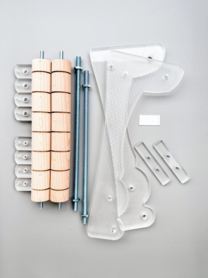 Whether you're new to beading or a pro, this upright Beading Loom Kit is perfect for your jewelry-making projects. Weave stunning necklaces and bracelets with ease! It’s the ideal tool for anyone who loves creating personalized beadwork jewelry.