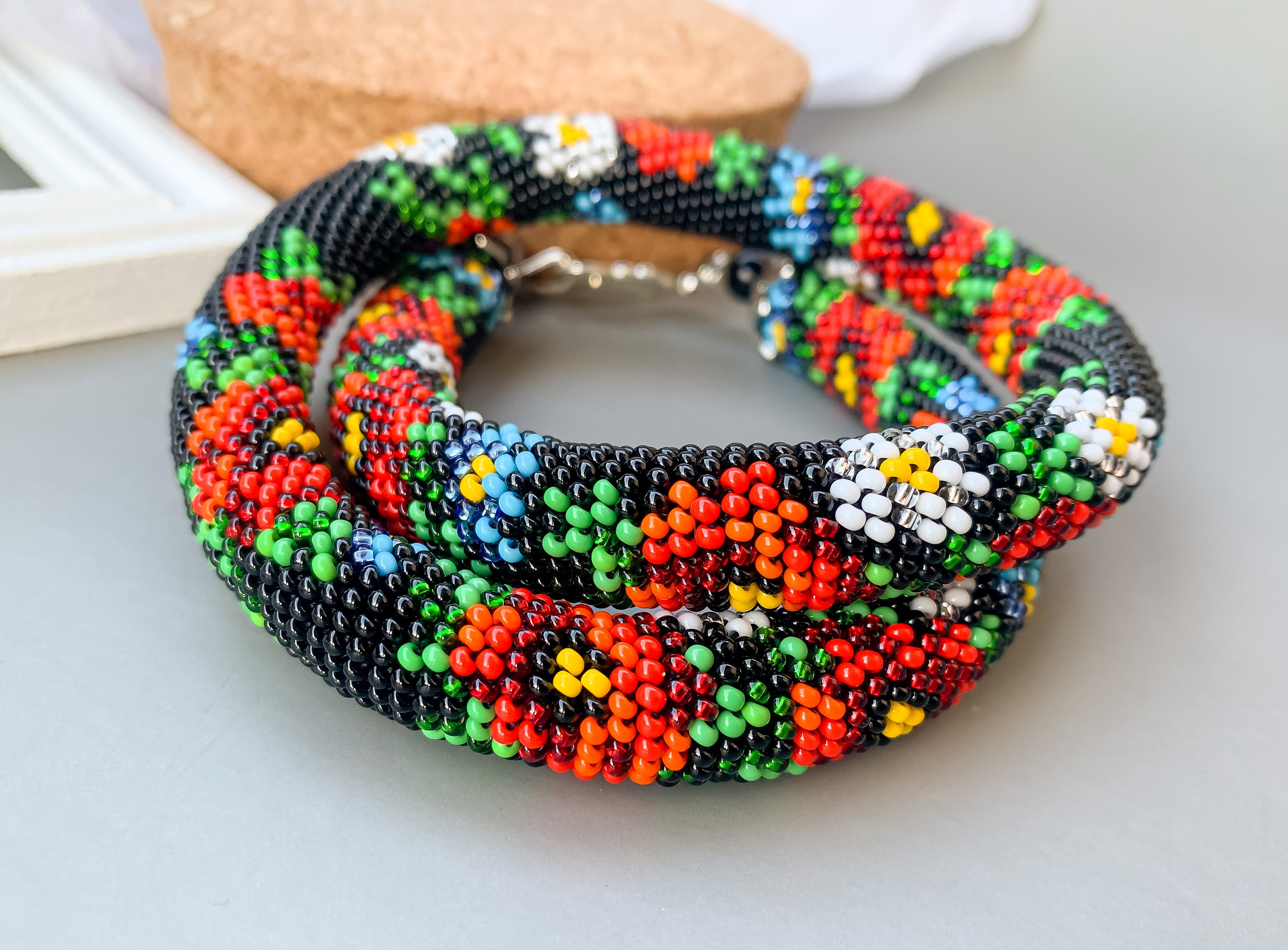 Bead crochet kit bracelet, Craft kit for adults, DIY jewelry - Inspire  Uplift