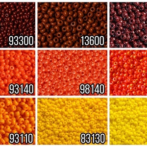 10g 25g 50g Perline Preciosa misura 10/0 Rocailles ceche per ricamo con perline Perline rotonde per artigianato Perline di alta qualità Confezione regalo per perline immagine 6