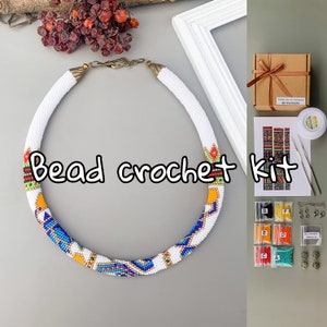 Bead Crochet Bracelet Pattern Beaded Rope Pattern Floral Print
