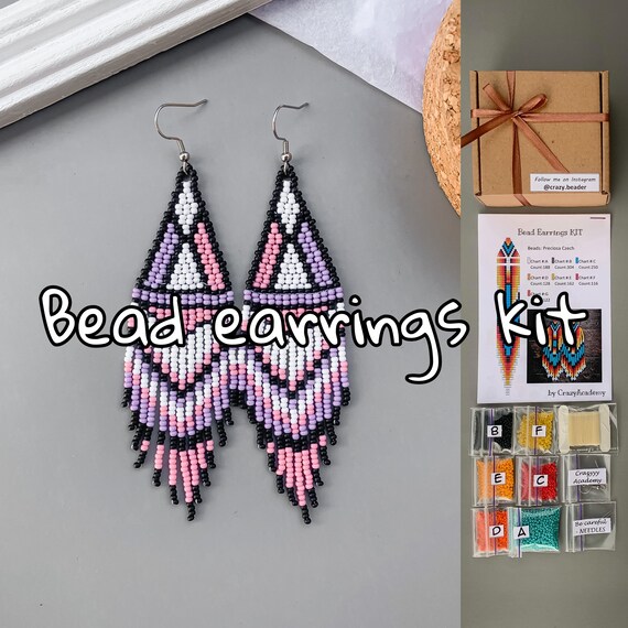 Beginner Fringe Earring Kit Beginner Fringe Earring Kit