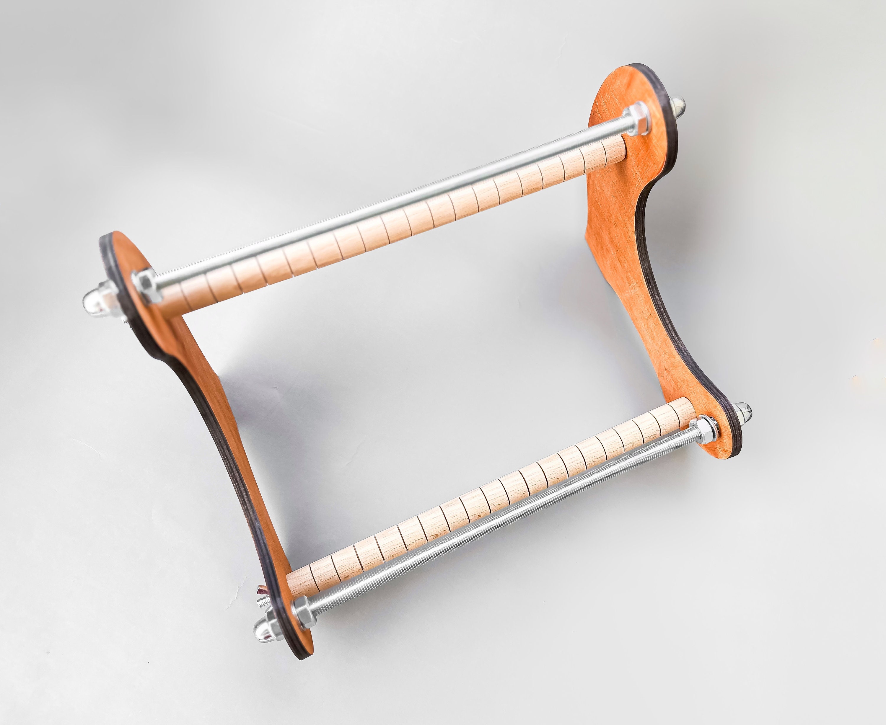 Beadwork Kit Hobbyworker Wooden Bead Loom Kit Complete Jewelry