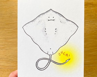Carte de vœux Sting Ray