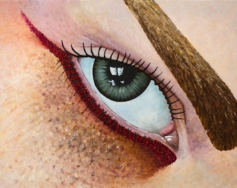 THE EYE Original oil painting