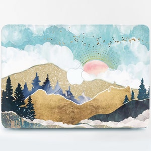 Mountains Macbook 16 Inch Case Pro 2022 Macbook Air 13 Inch Case Nature Hardshell Macbook Pro 13 Inch Case 15 Macbook Pro Case 2019 GM0122