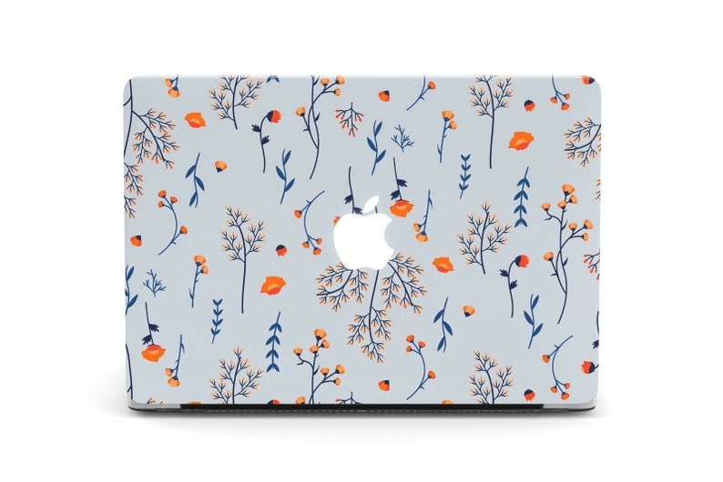 Cute Flowers Macbook Pro Case 16 Inch 2022 Macbook Air 13 Inch Etsy