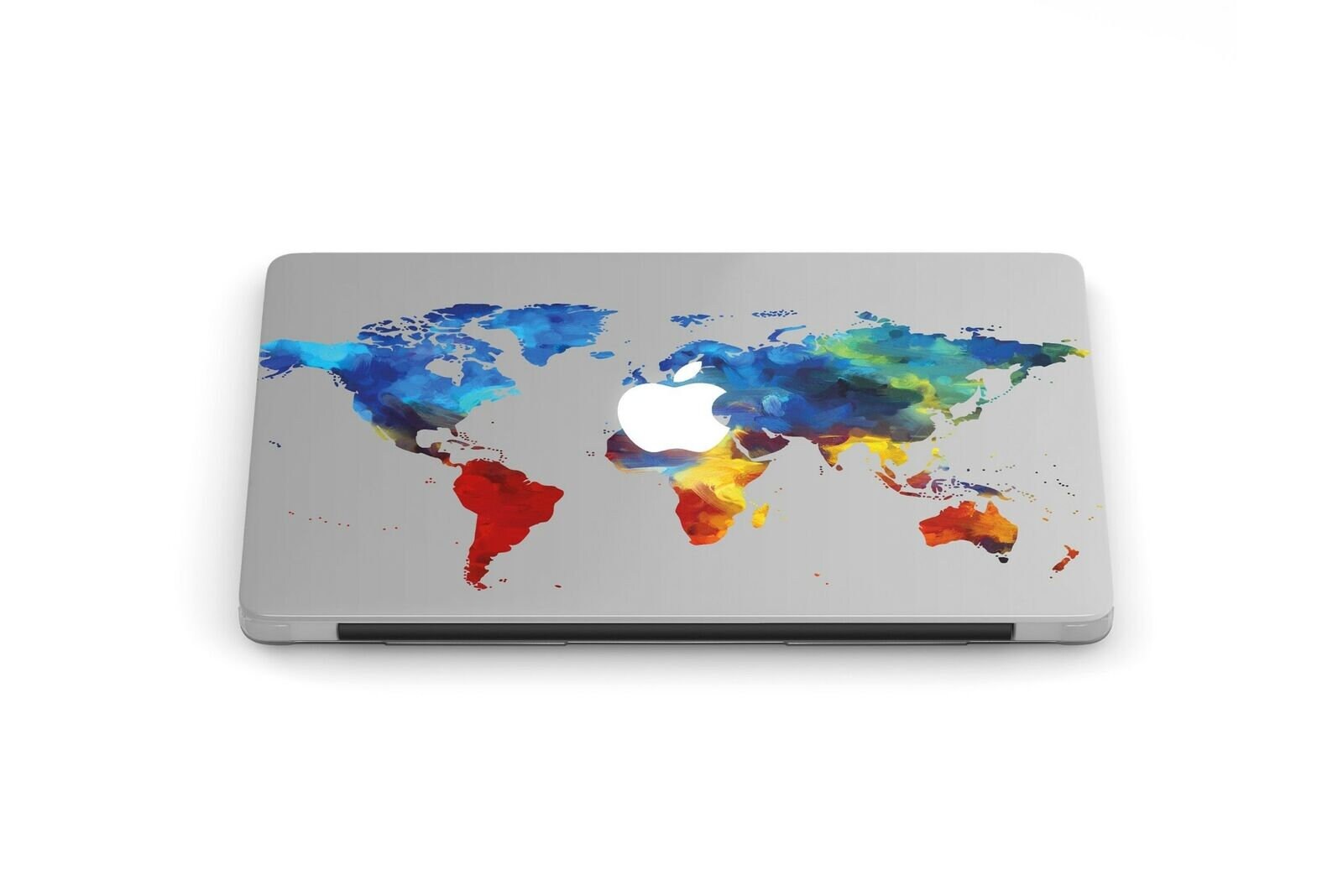 World Map 16 in MacBook Pro Case Clear Laptop Case MacBook Air Etsy
