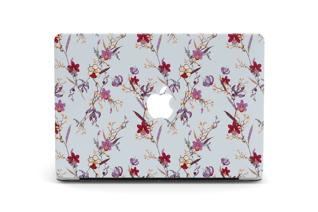 Wild Flowers MacBook 16 Case Pro 2022 MacBook Air 13 Inch Case Floral ...