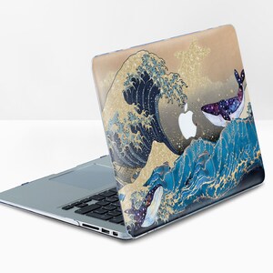 Great Wave Mac 16 Case Air 13 MacBook Case MacBook 13 Pro Case Whale MacBook Pro 15 2022 Case MacBook 12 Case MacBook Air 11 Case GM0119 image 2