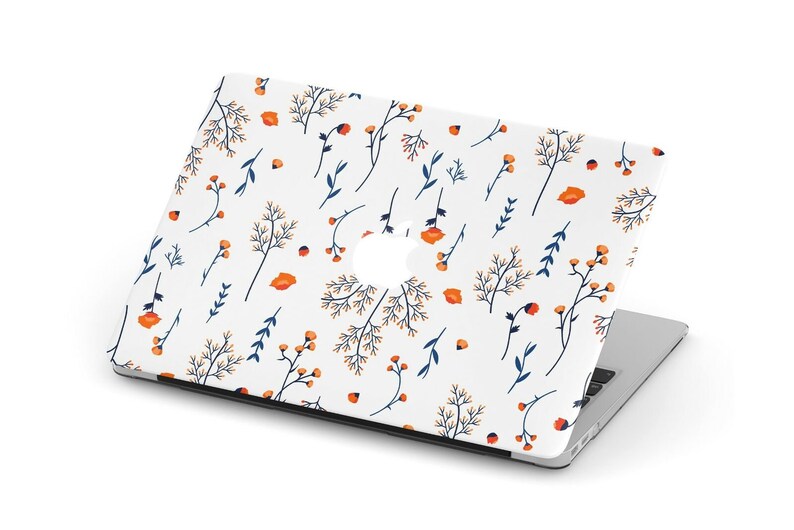 Cute Flowers Macbook Pro Case 16 Inch 2022 Macbook Air 13 Inch Etsy