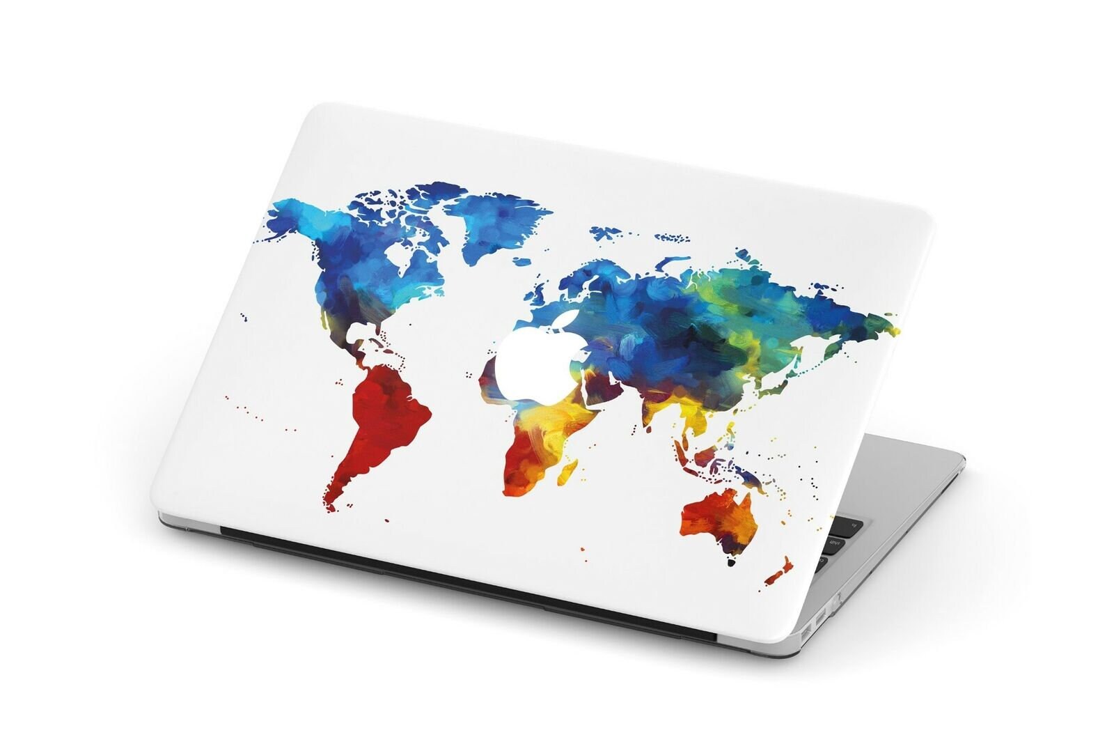World Map 16 in MacBook Pro Case Clear Laptop Case MacBook Air Etsy