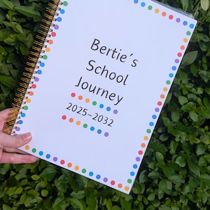 School Journey memory book - wire bound, A4 or A5