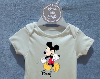 mickey mouse baby clothes uk